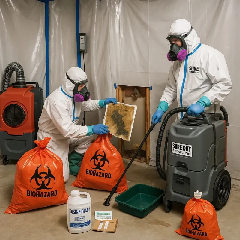 Contaminated Water Handling Protocols process in Tillman County, OK